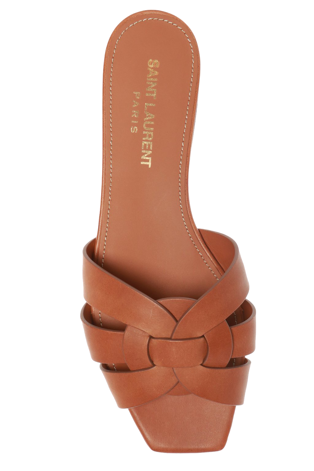 Saint Laurent 'Tribute' leather slides | Women's Shoes | Vitkac